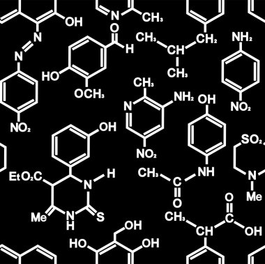 Kimya sorunsuz arka plan