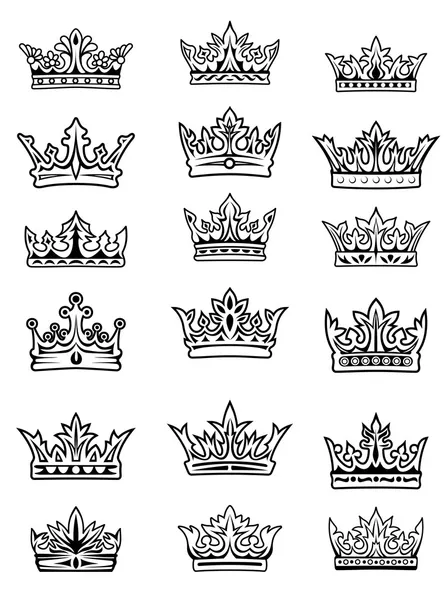 siyah-beyaz imparatorluk ve Kraliyet kron