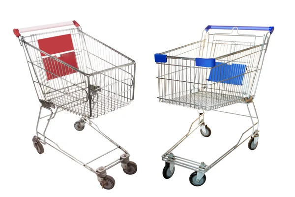 Shopping trolleys — Stock Photo, Image