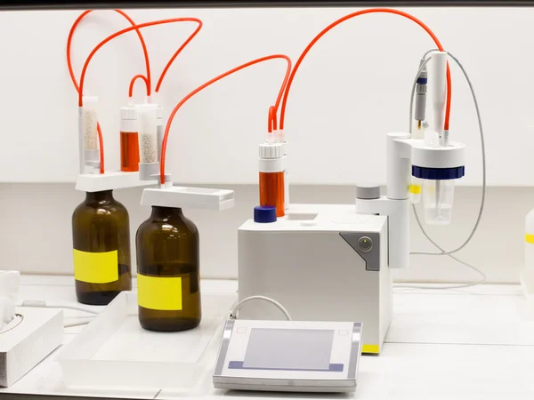 Sprzęt do laboratorium chemiczne — Zdjęcie stockowe