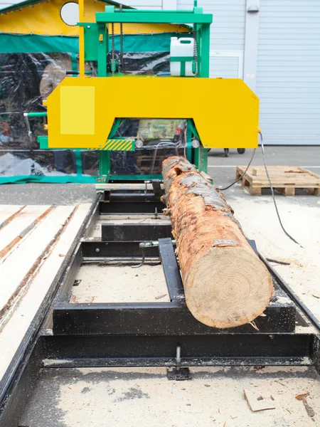 Holzbearbeitungsfabrik — Stockfoto
