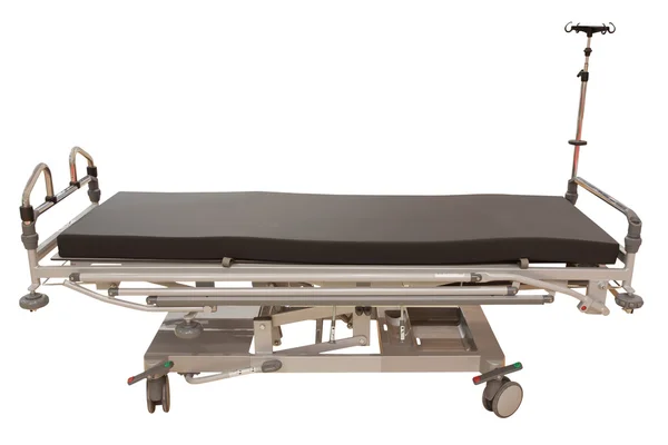 Medical bed under the white background — Stock Photo, Image
