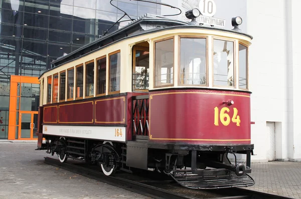 Retro tram — Stock Photo, Image