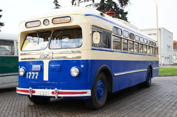 Retro trolleybus — Stockfoto