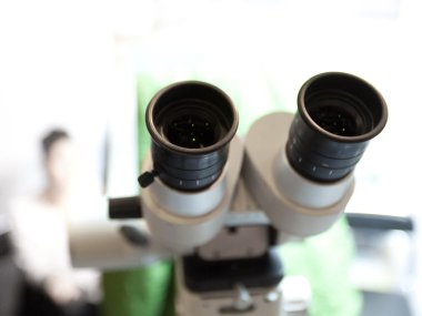 profesyonel tıbbi laboratuvar mikroskop