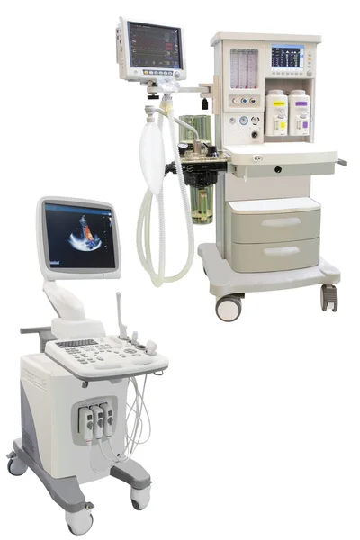 Ultrasound apparatuses — Stock Photo, Image