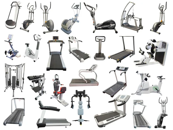 Gym apparatuses — Stock Photo, Image