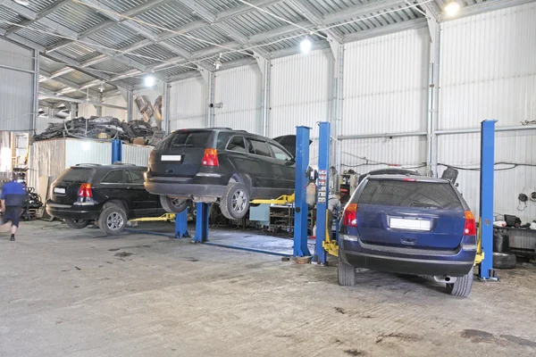 En bil reparation garage — Stockfoto