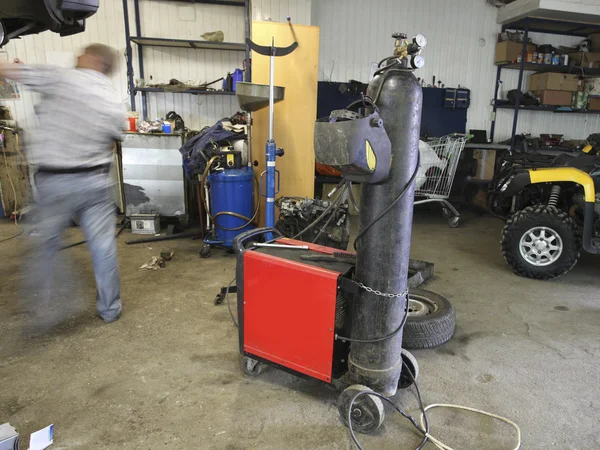 Un garaje de reparación de coches —  Fotos de Stock