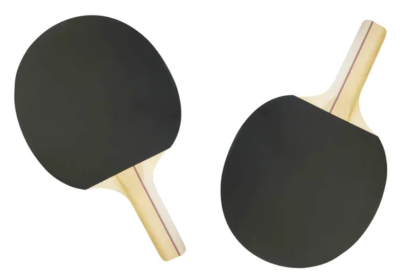 Ping pong racket en bal — Stockfoto