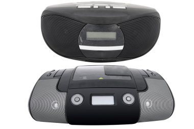 cd player ile taşınabilir radyo kaset kaydedici