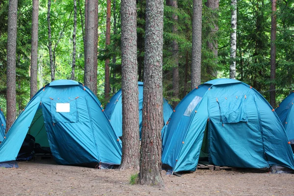 Campamento turístico — Foto de Stock