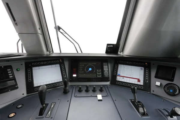 Trane operator's cab — Stock Photo, Image