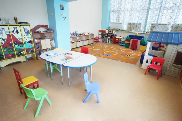 Kindergarten Preschool Classroom Interior — Stock Photo, Image
