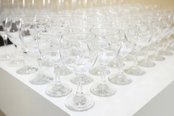 Empty glasses — Stock Photo, Image