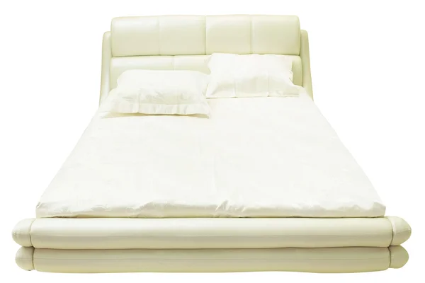 Een bed — Stockfoto