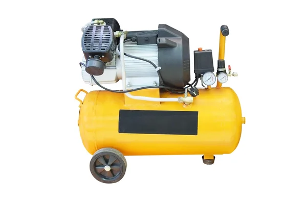 Yellow compressor — Stock Photo, Image