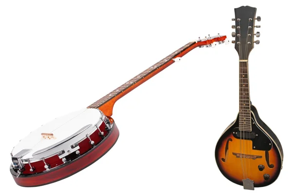 Banjo ve mandolin — Stok fotoğraf