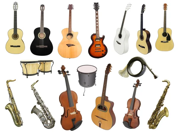 Instrumentos musicais — Fotografia de Stock