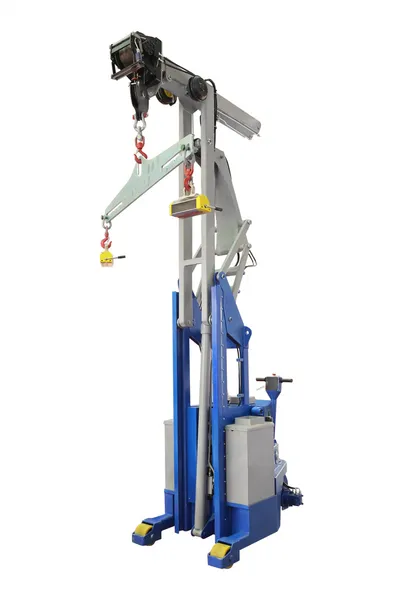 Bilden av industriella magnet crane — Stockfoto