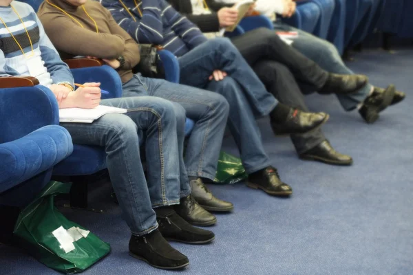 Réunion dans une salle de conférence — Photo