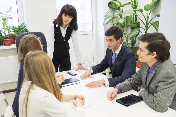 Reunião em exercício — Fotografia de Stock