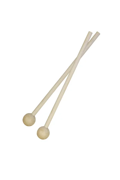 Pair of wooden drumsticks — Stock Photo, Image