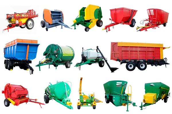 Agricultural trailer — Stock Photo, Image