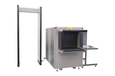 Konveyör bant ve metal dedektörü