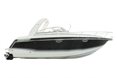 motorlu bir tekne yansıma