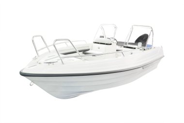 motorlu bir tekne yansıma