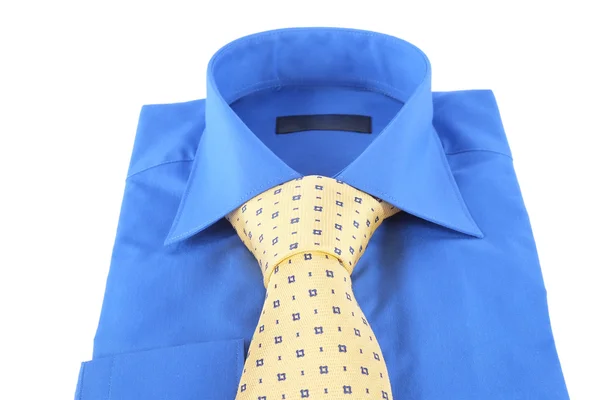 Cravatta su una camicia — Foto Stock