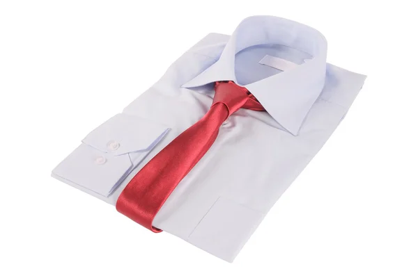 Corbata en una camisa —  Fotos de Stock