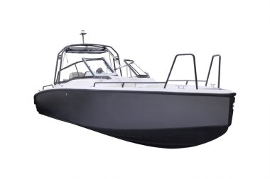 motorlu bir tekne yansıma