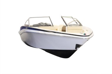 motorlu bir tekne yansıma