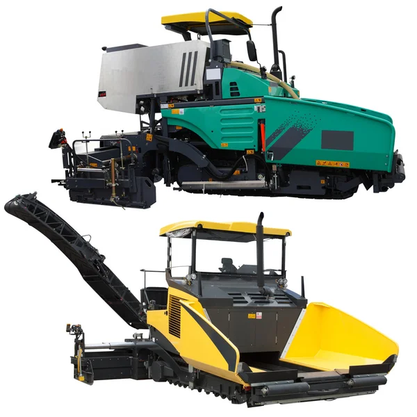 Asphalt spreading machine — Stock Photo, Image