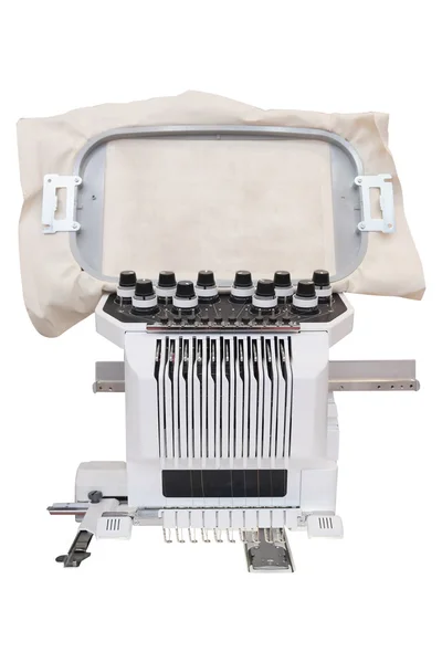 Industrial Embroidery Machine — Stock Photo, Image