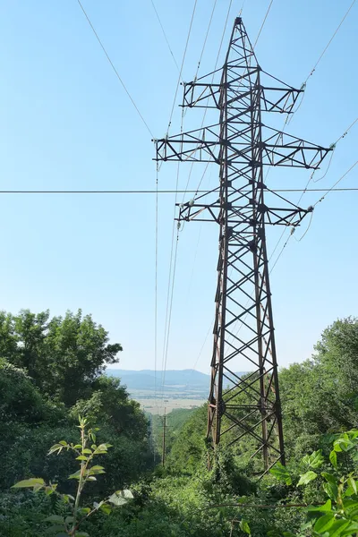 Ηλεκτρική μετάδοση Πύργος — Φωτογραφία Αρχείου