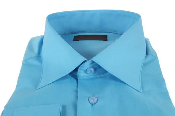 Новая голубая рубашка — стоковое фото