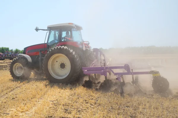 Demonstration of agricultural machinery — Stock Photo, Image