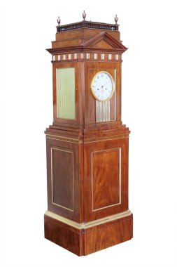 antika ahşap yerde saat