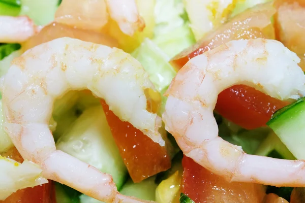 Salade aux crevettes — Photo