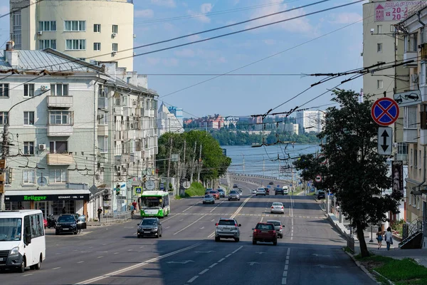 Voronezh Russia July 2021 Street Center Voronezh — Stockfoto