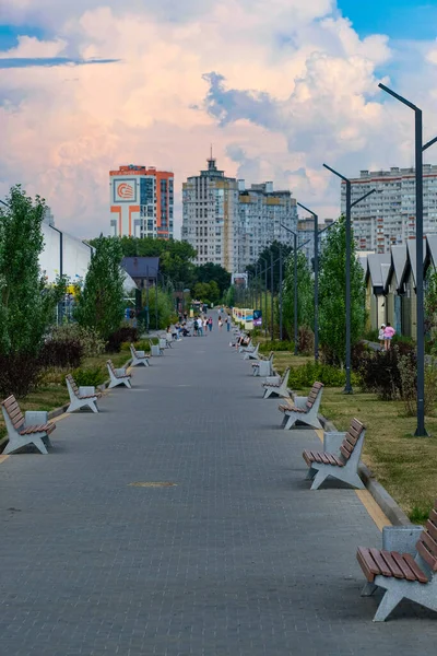 Voronezh Rusland Juli 2021 Straat Het Centrum Van Voronezh — Stockfoto