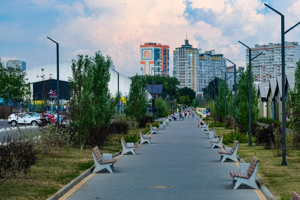 Voronezh Rusland Juli 2021 Straat Het Centrum Van Voronezh — Stockfoto