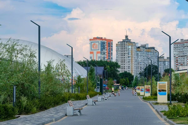 Voronezh Rusland Juli 2021 Straat Het Centrum Van Voronezh — Stockfoto