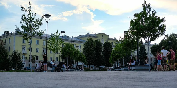 Voroněž Rusko Červenec 2021 Ulice Centru Voroněže — Stock fotografie