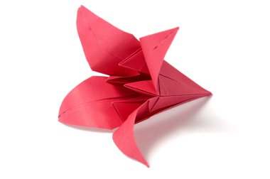 Origami çiçek