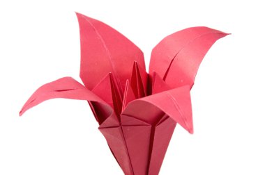 Origami çiçek