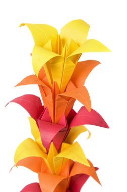 Origami çiçek